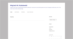 Desktop Screenshot of kubalewski.com
