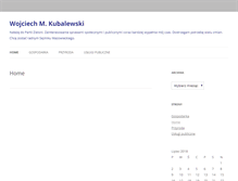 Tablet Screenshot of kubalewski.com